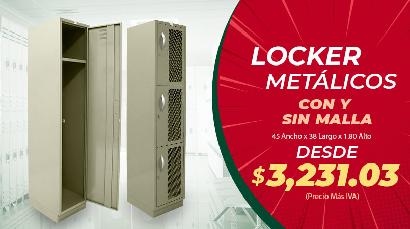 Lockers Metalicos y Casilleros Metálicos en Mexico Queretaro